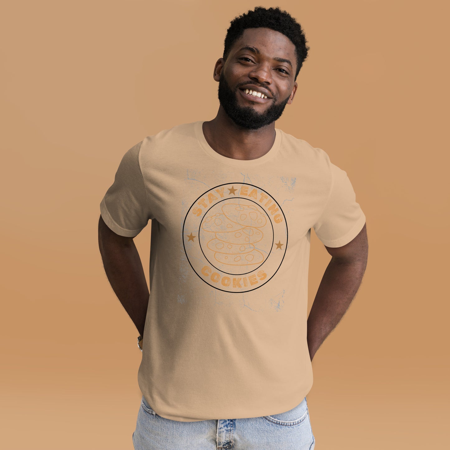 Stay Eating Cookies Blk T-shirt