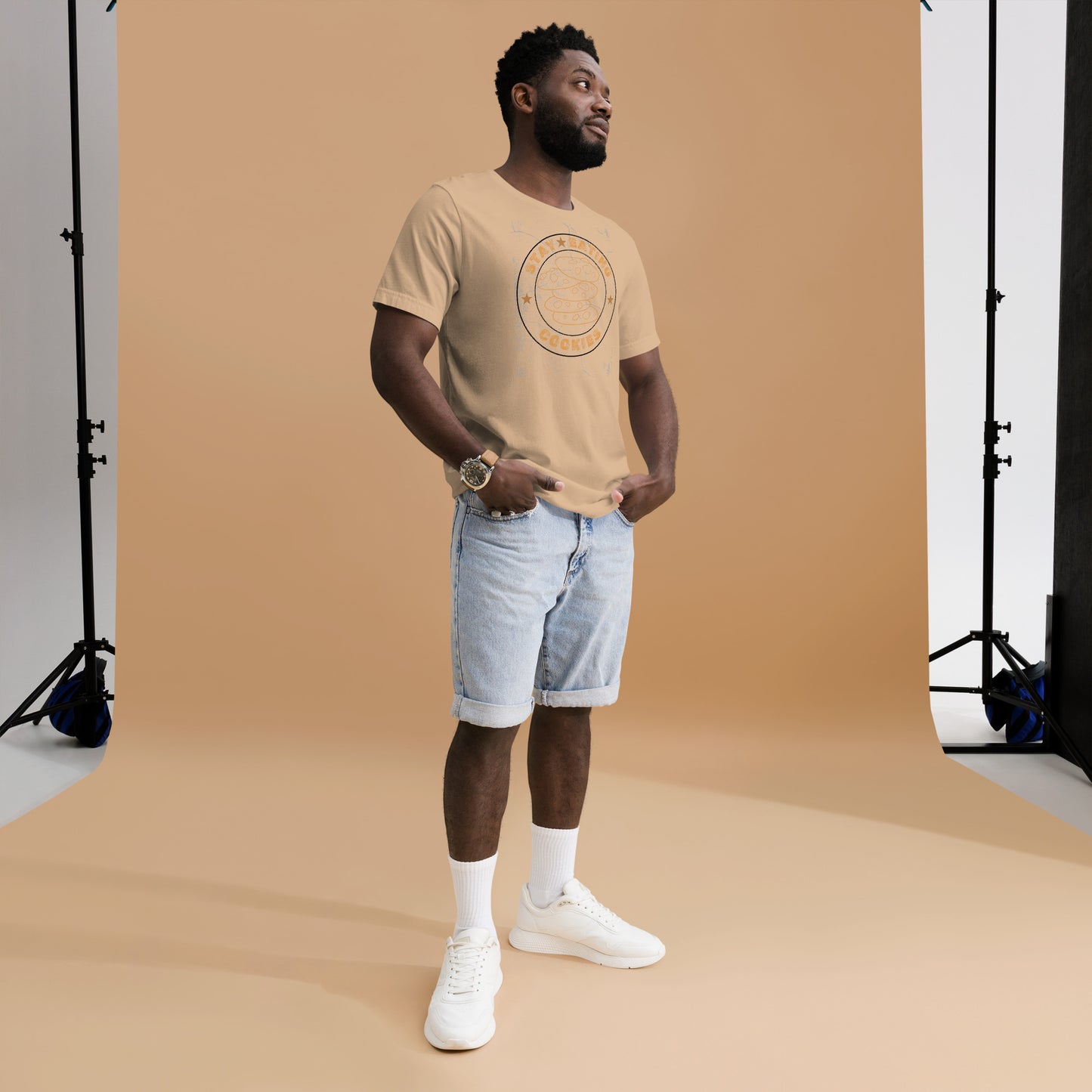 Stay Eating Cookies Blk T-shirt