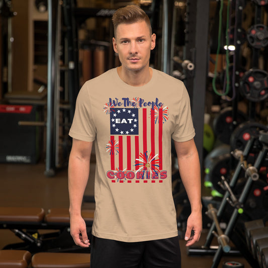 Flag Cookies for the People T-shirt