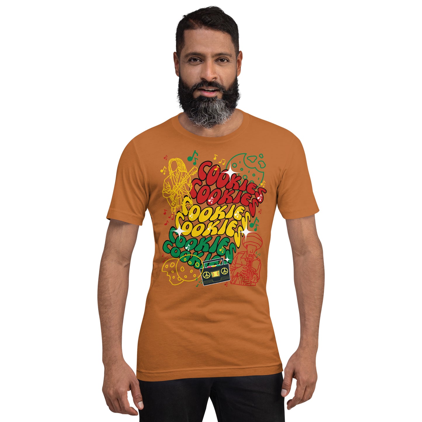 Rasta Wavy Cookies T-shirt