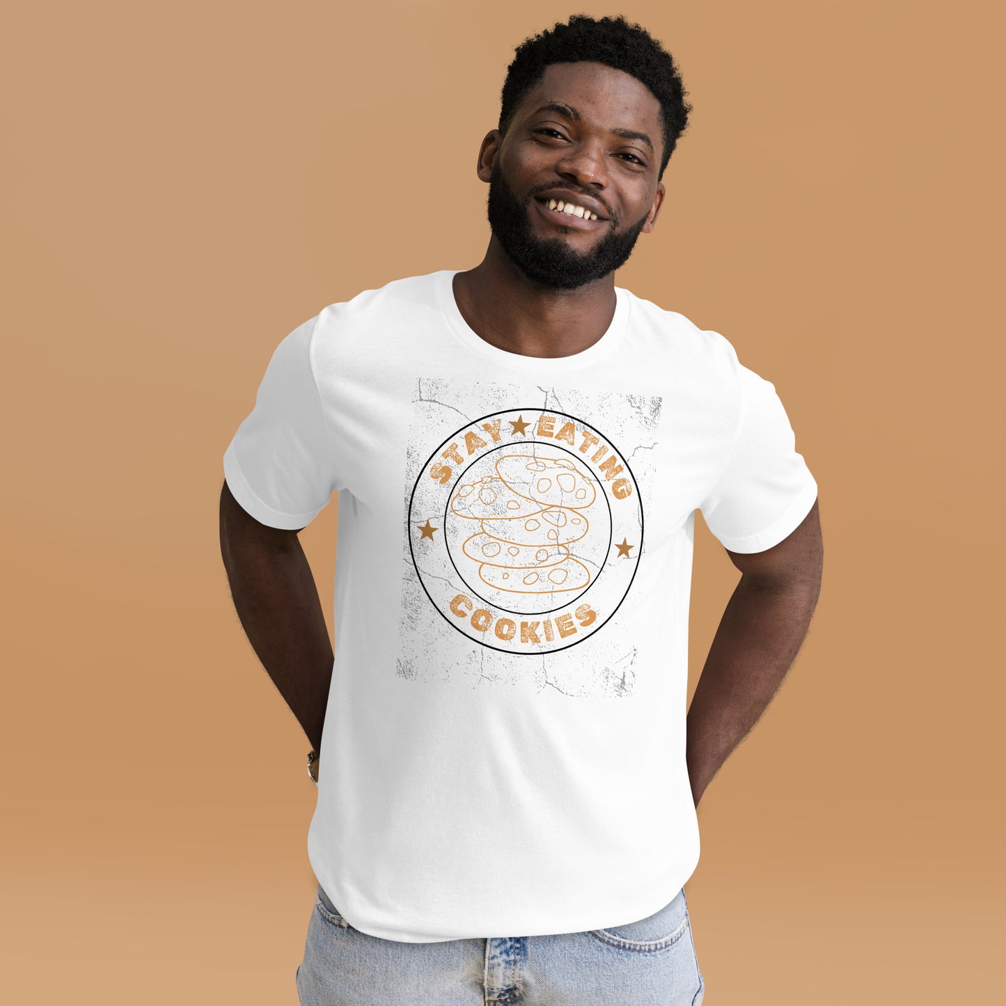 Stay Eating Cookies Blk T-shirt
