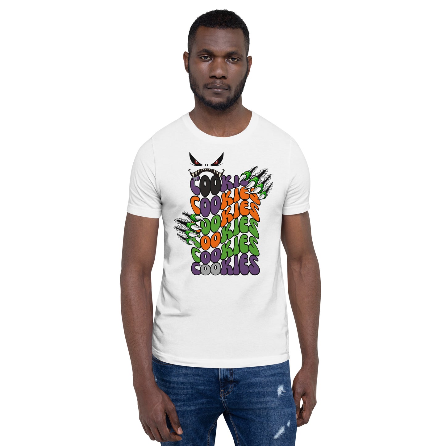 Halloween Cookie Monster T-shirt