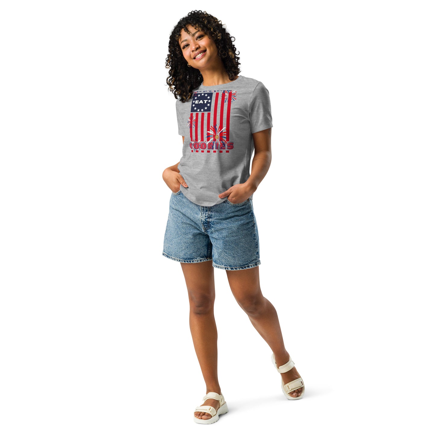 Flag Cookies for the People Relaxed T-Shirt
