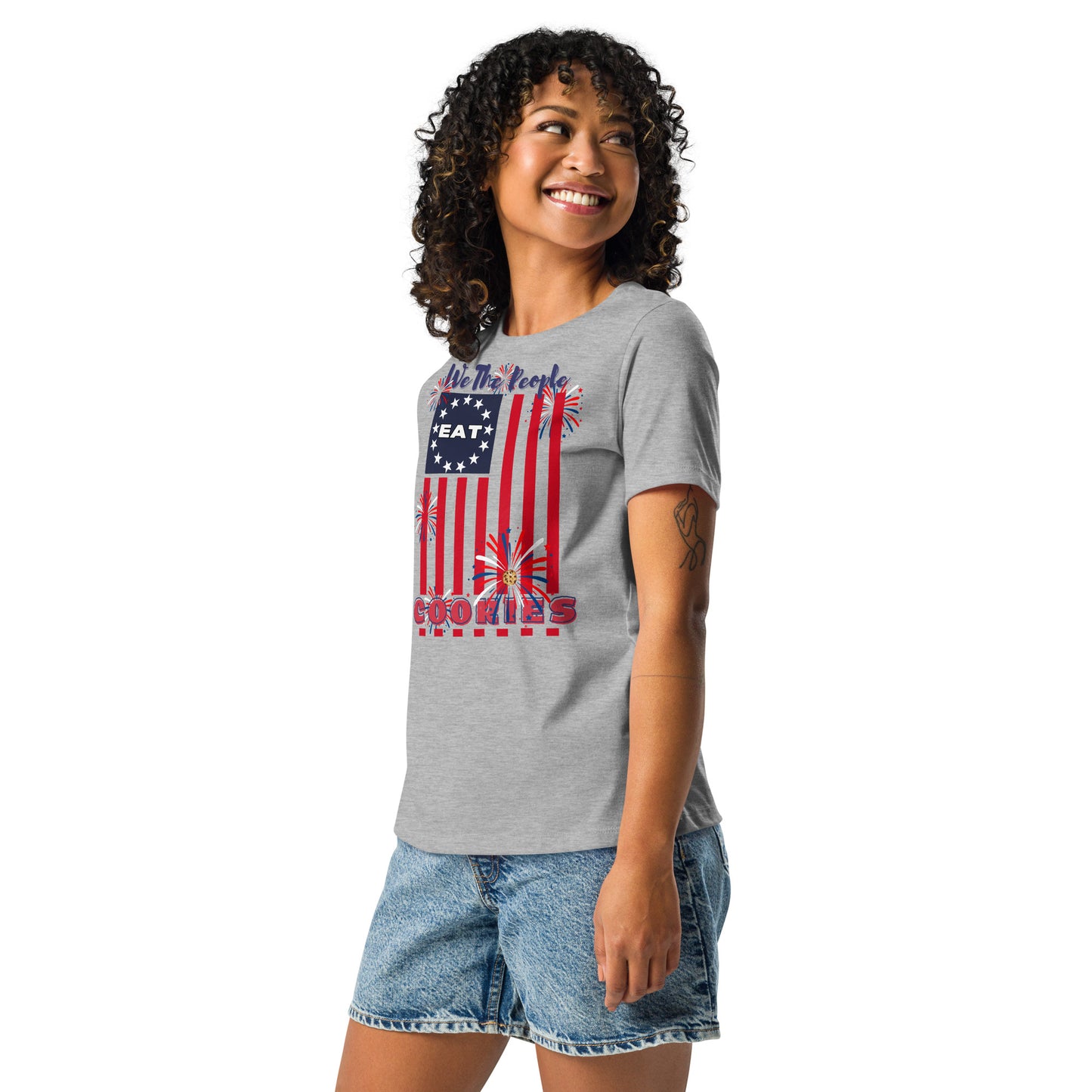 Flag Cookies for the People Relaxed T-Shirt