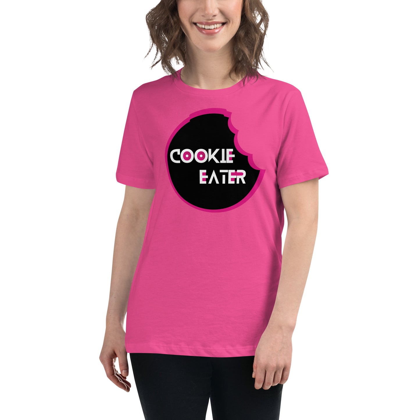 Cookie Eater Game Relaxed T-Shirt