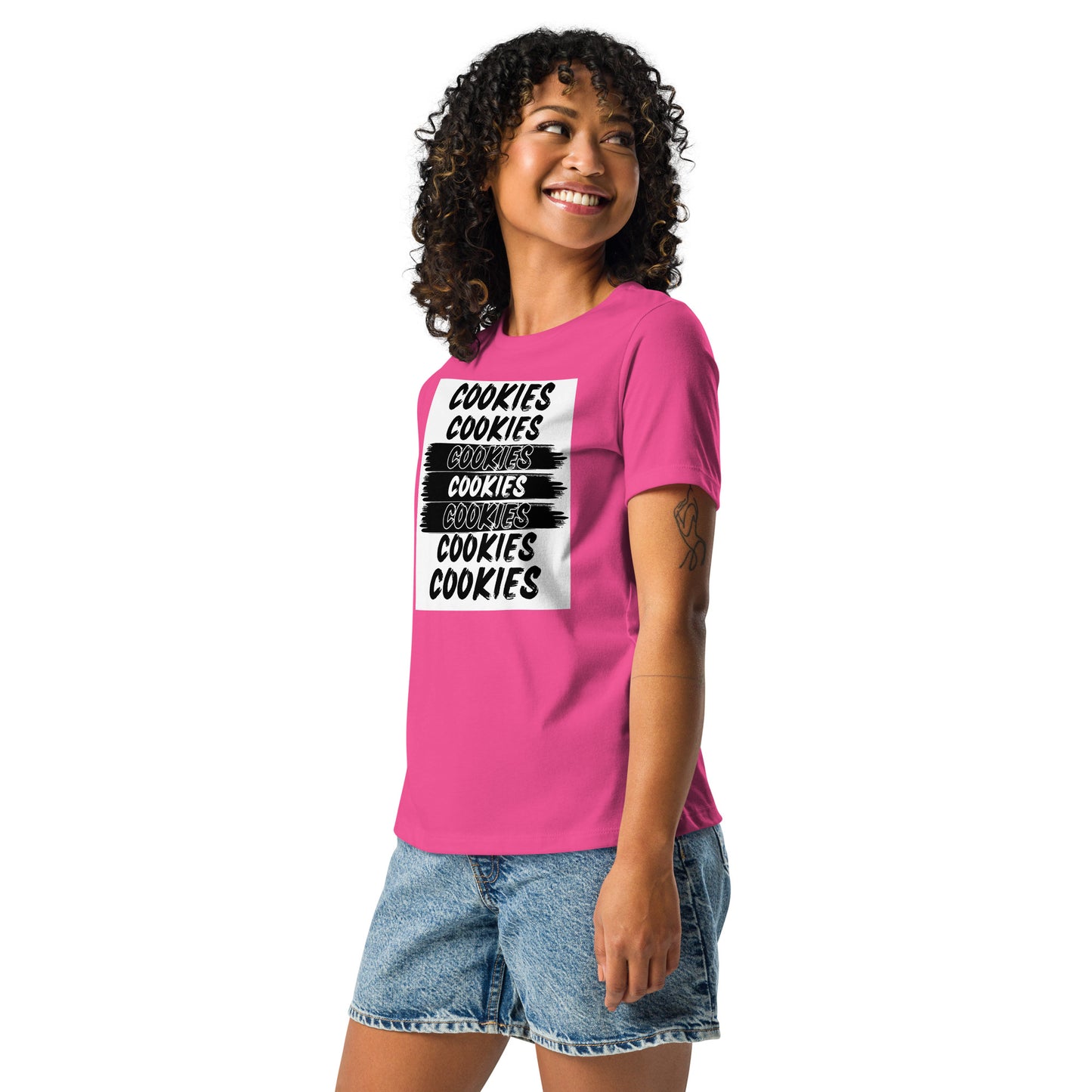 Painted Cookie Streaks Relaxed T-Shirt