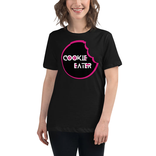 Cookie Eater Game Relaxed T-Shirt