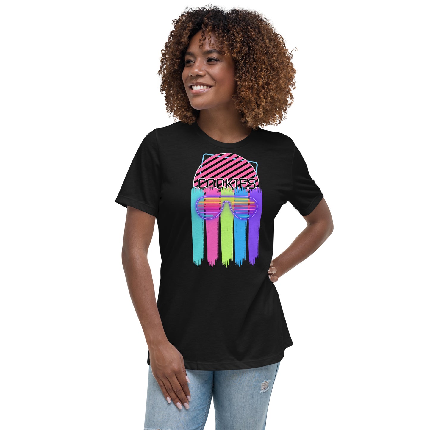 80's Neon Paint Relaxed T-Shirt