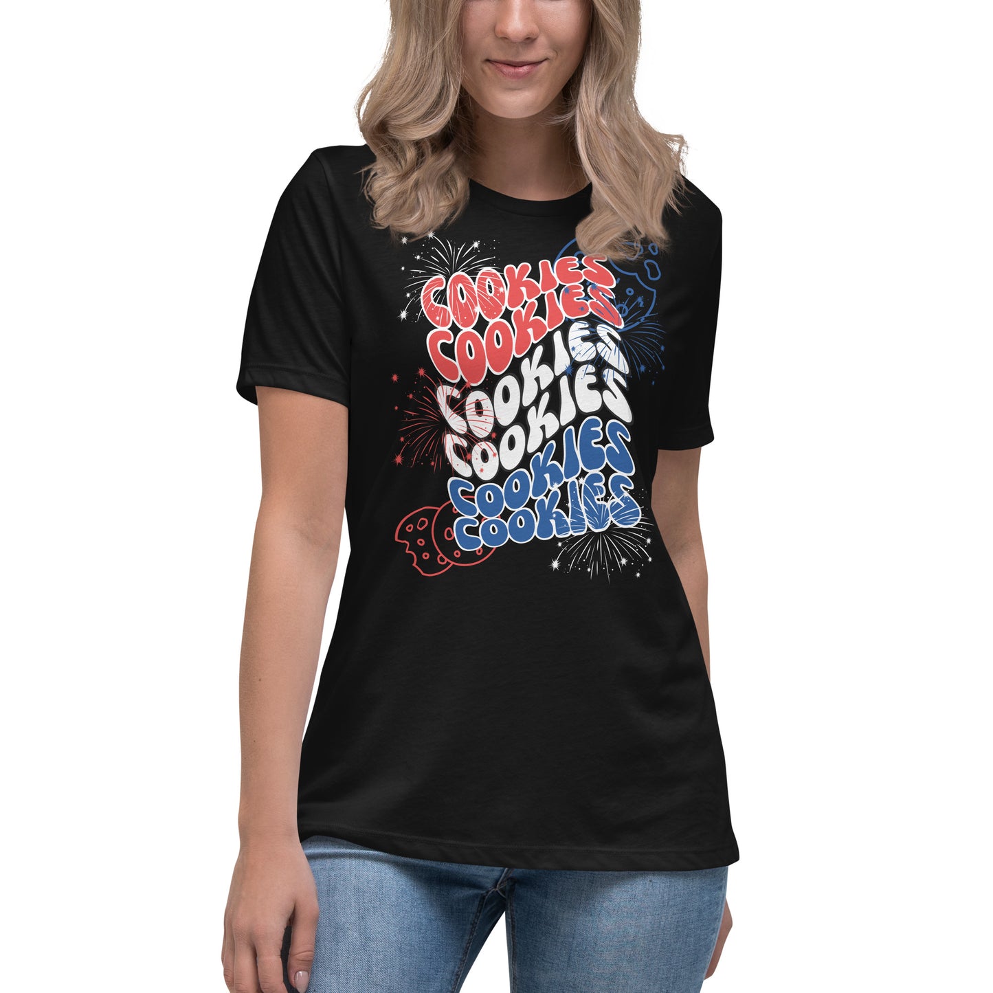 Firework Cookies Relaxed T-Shirt