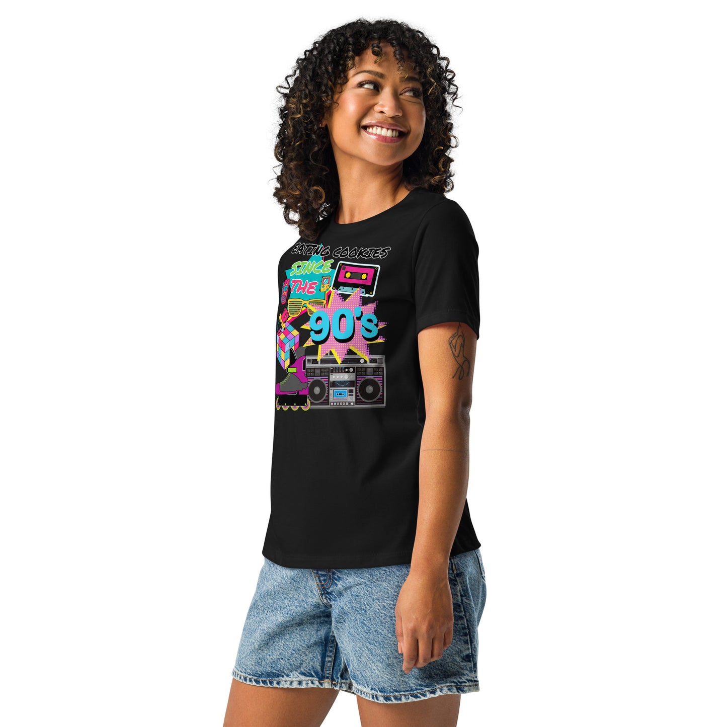90's Cookie Eating Relaxed T-Shirt