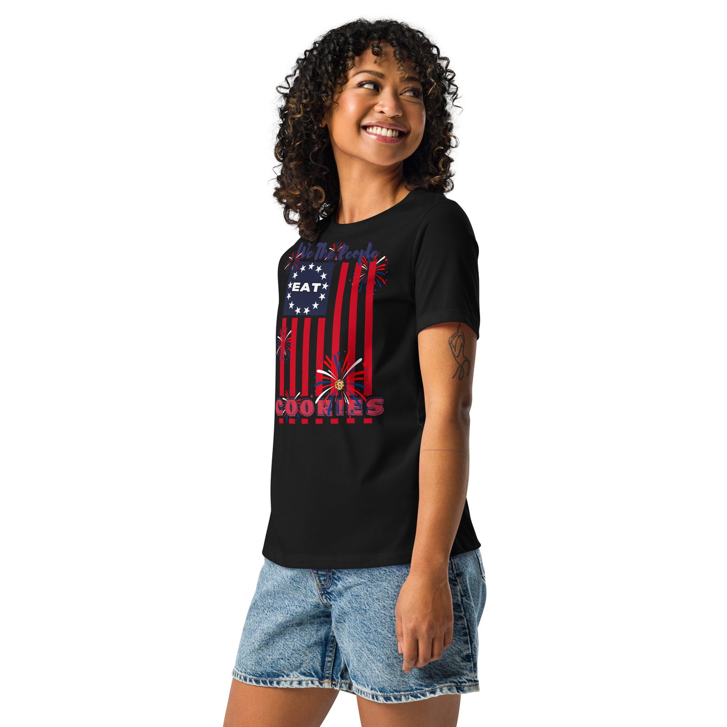 Flag Cookies for the People Relaxed T-Shirt