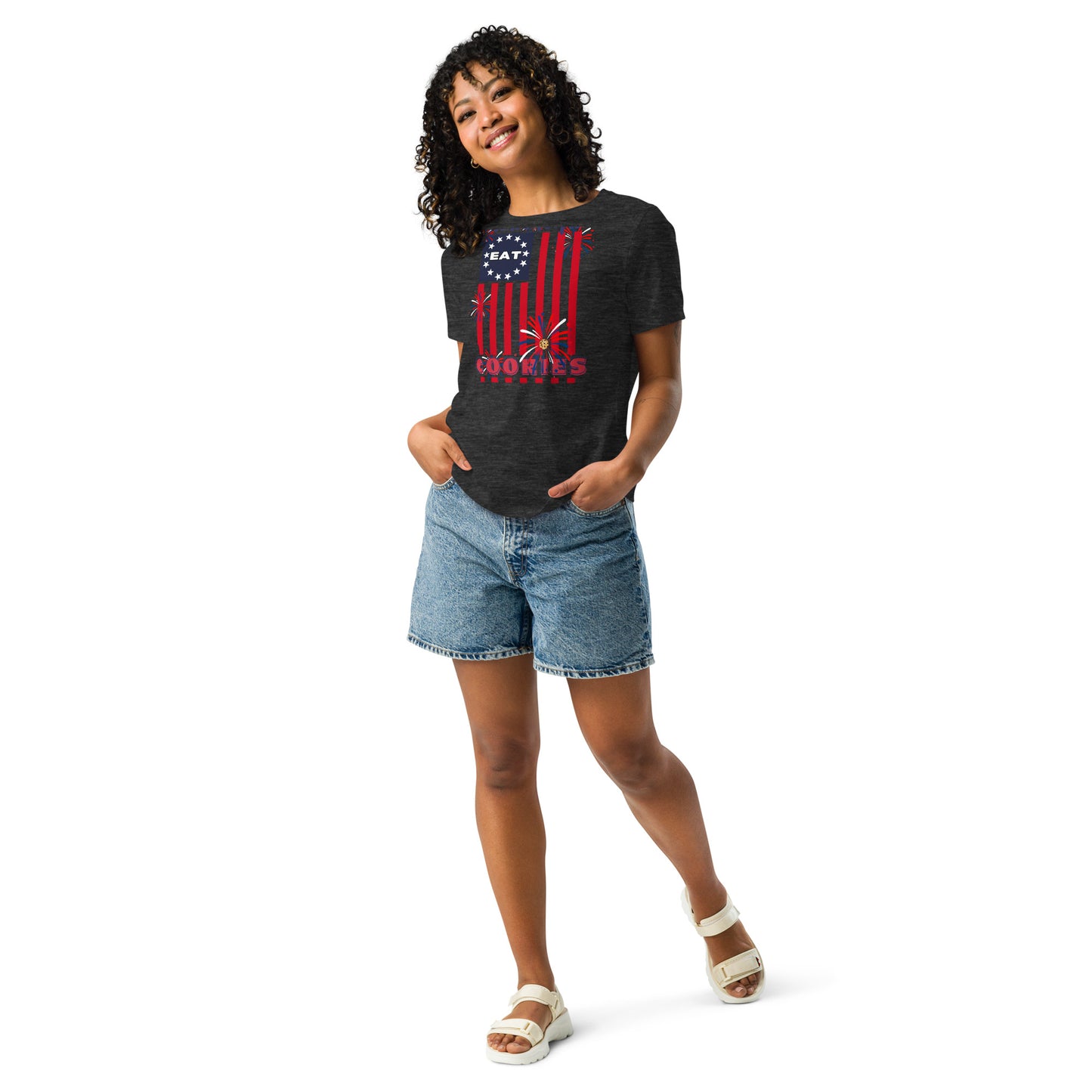 Flag Cookies for the People Relaxed T-Shirt