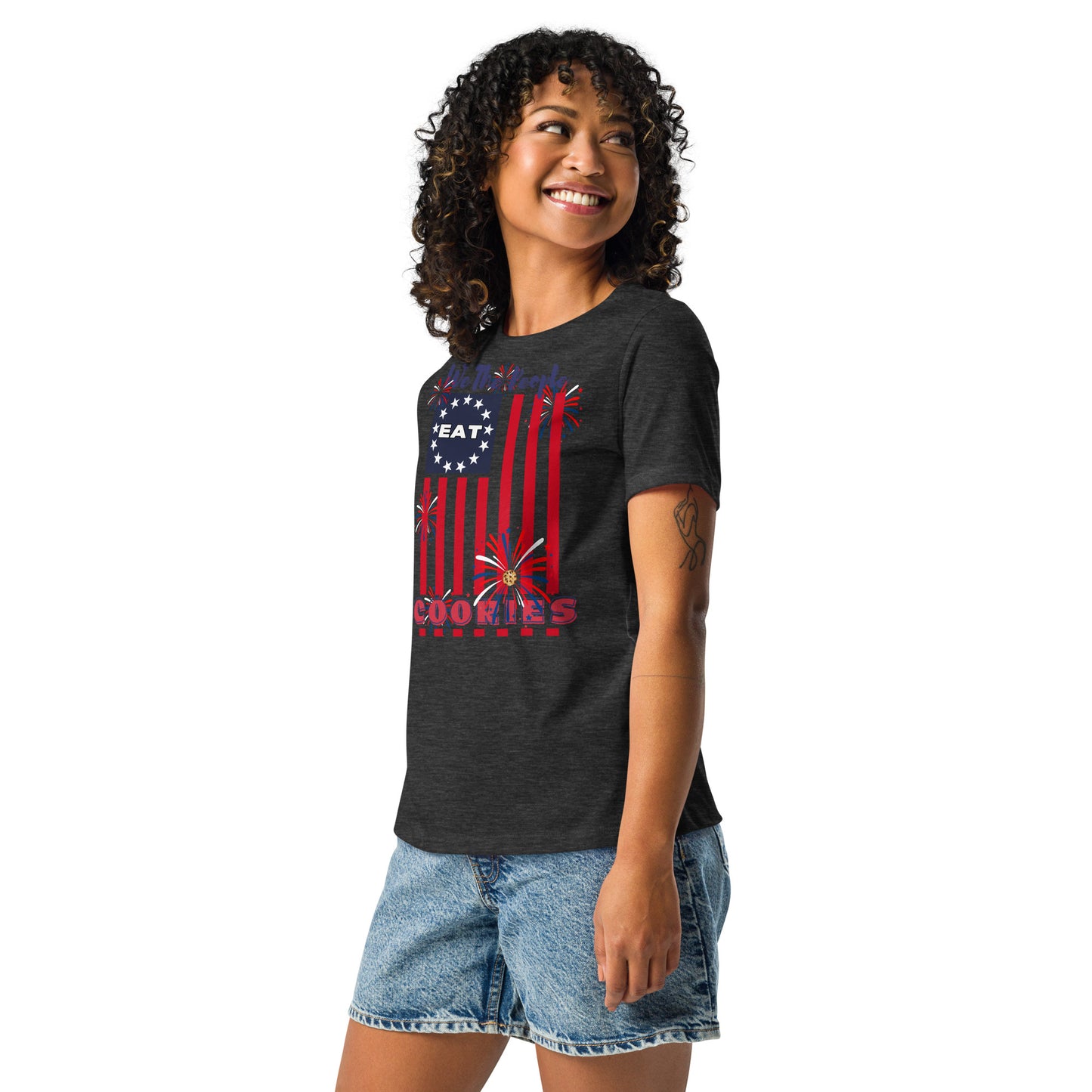 Flag Cookies for the People Relaxed T-Shirt