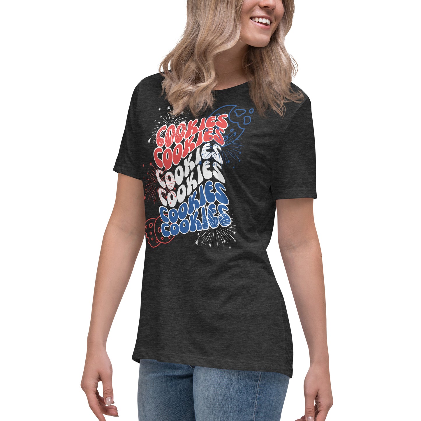 Firework Cookies Relaxed T-Shirt