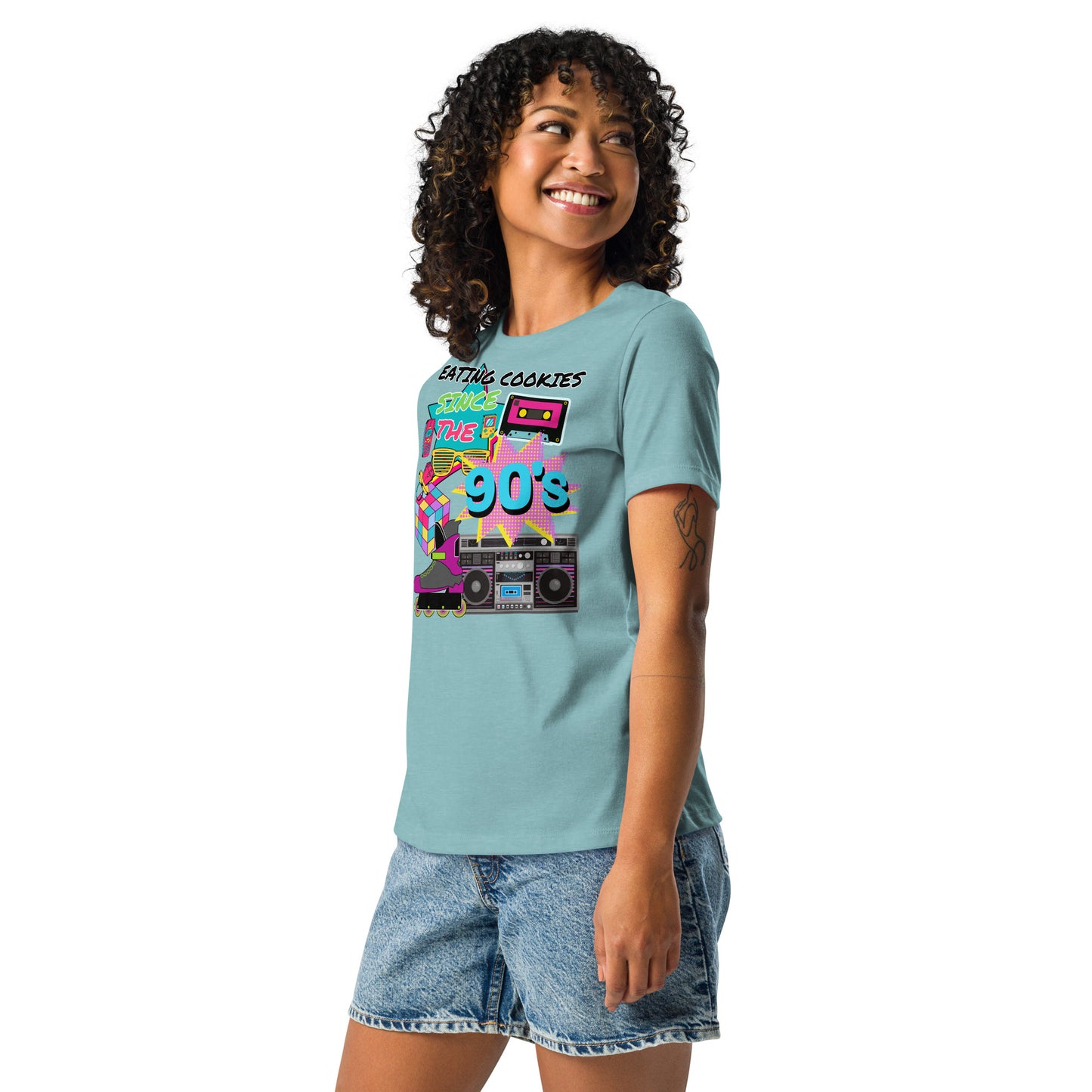 90's Cookie Eating Relaxed T-Shirt
