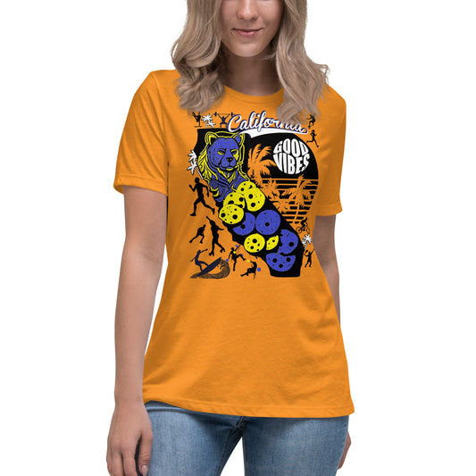 Good Vibes in California Relaxed T-Shirt