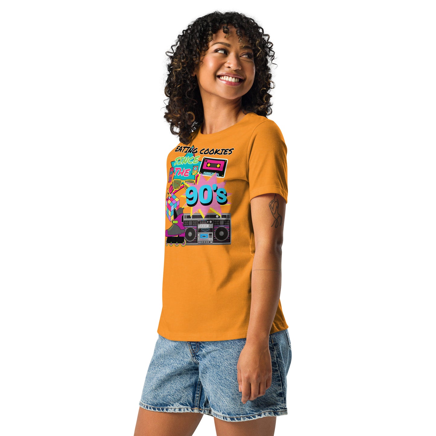 90's Cookie Eating Relaxed T-Shirt
