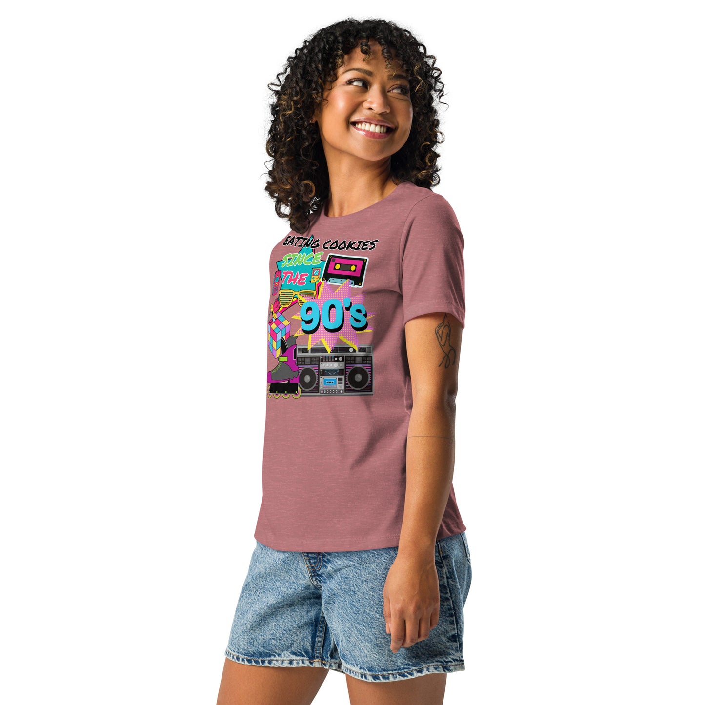 90's Cookie Eating Relaxed T-Shirt