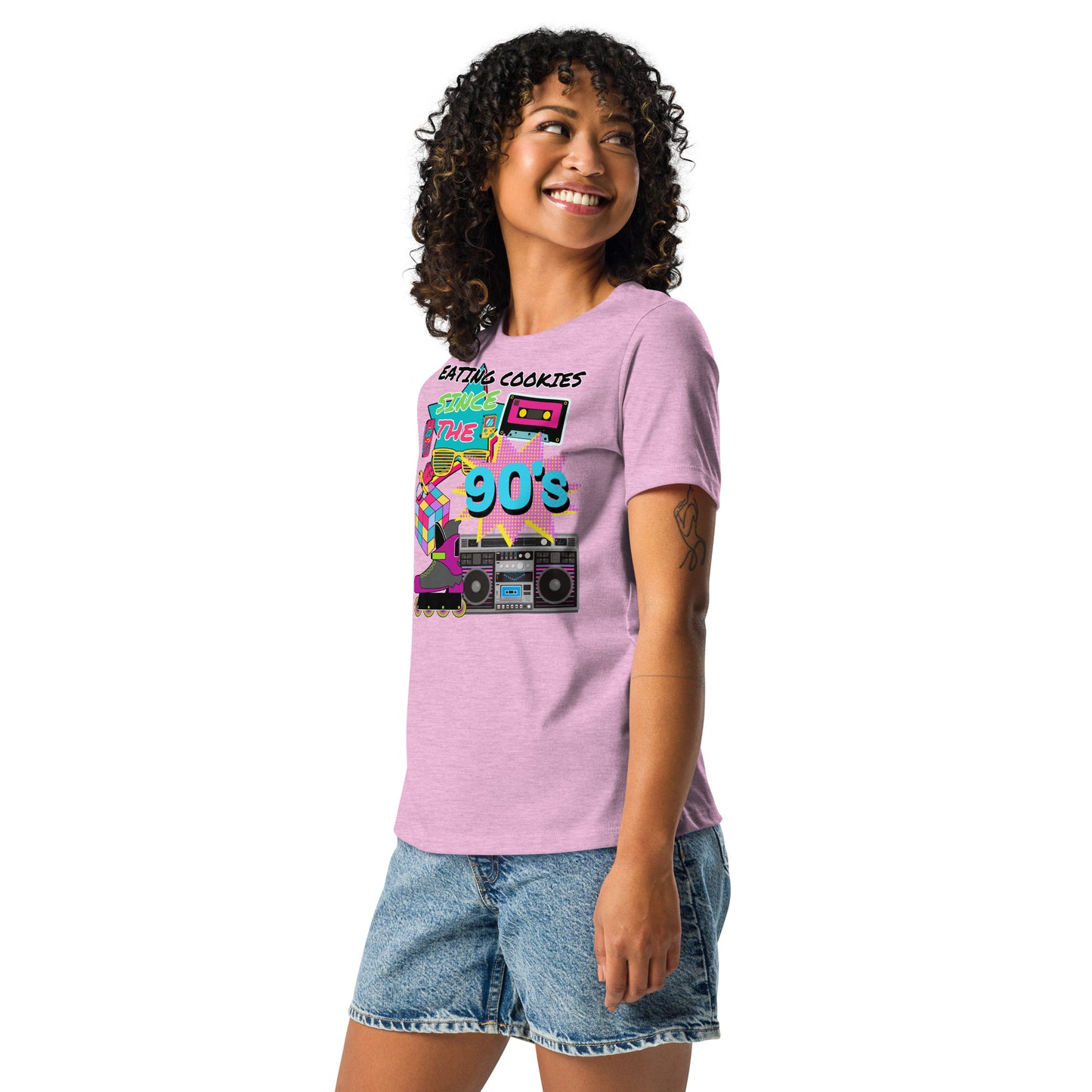 90's Cookie Eating Relaxed T-Shirt