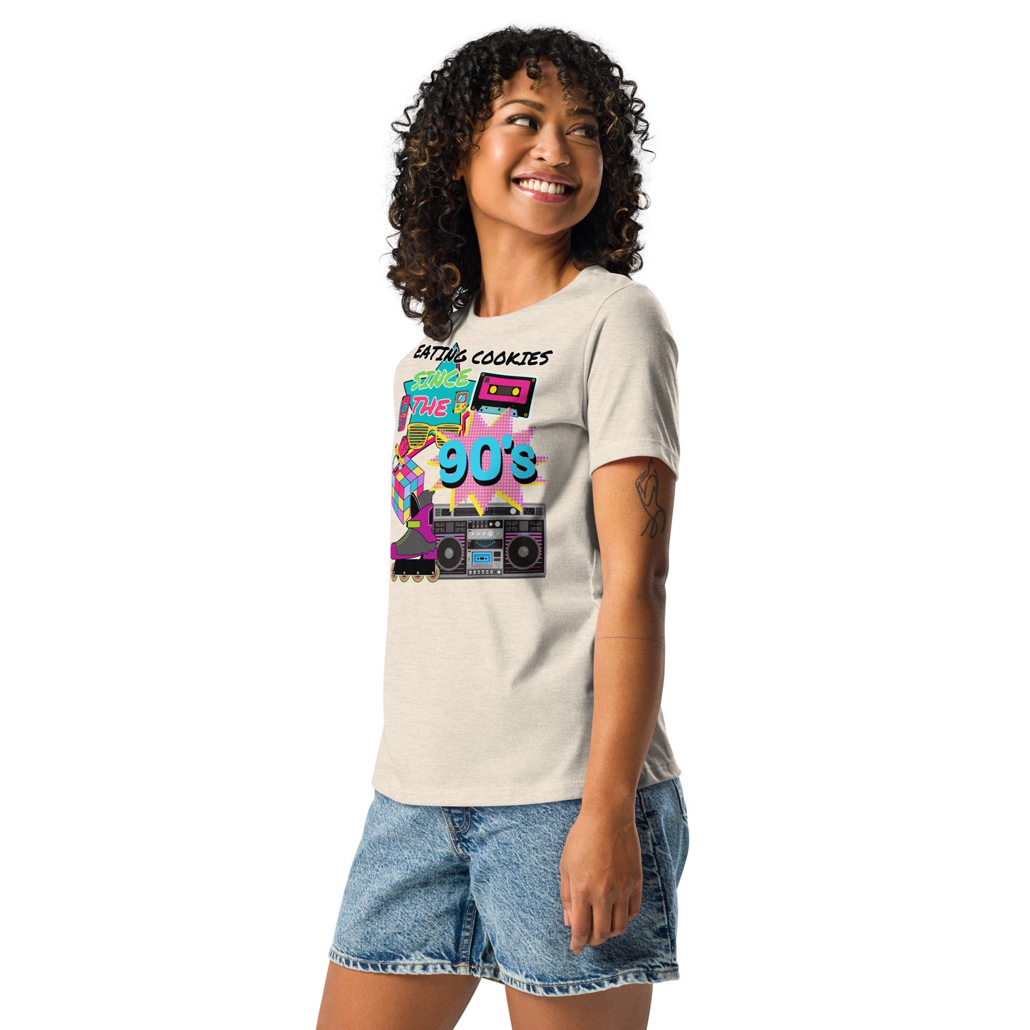 90's Cookie Eating Relaxed T-Shirt