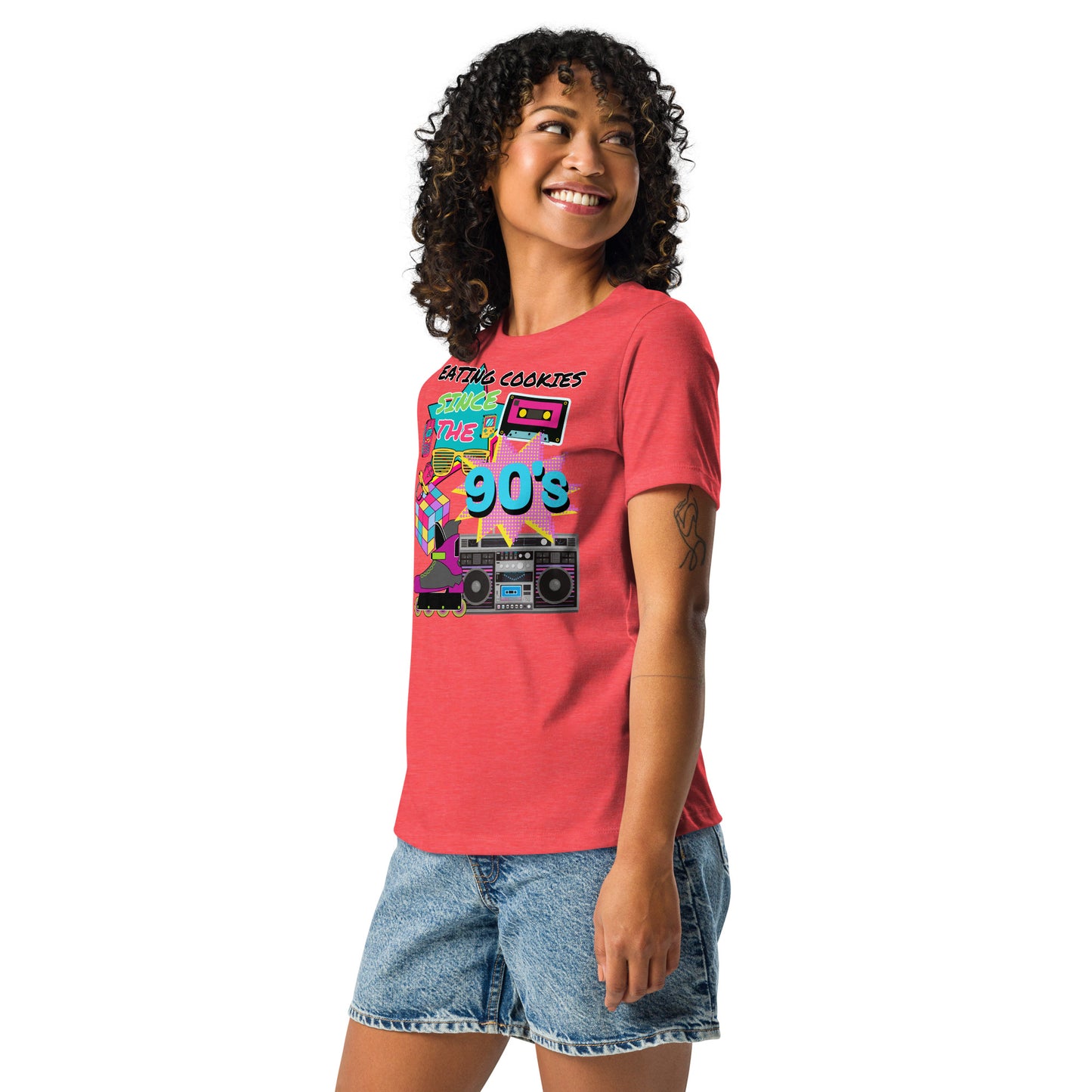 90's Cookie Eating Relaxed T-Shirt