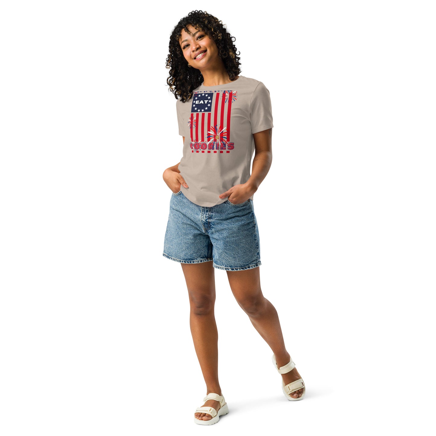 Flag Cookies for the People Relaxed T-Shirt