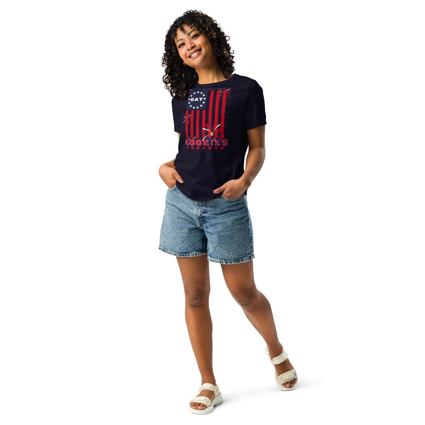 Flag Cookies for the People Relaxed T-Shirt