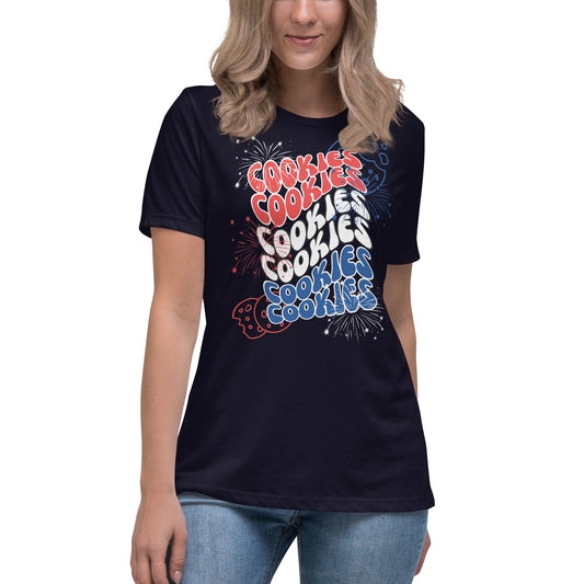 Firework Cookies Relaxed T-Shirt