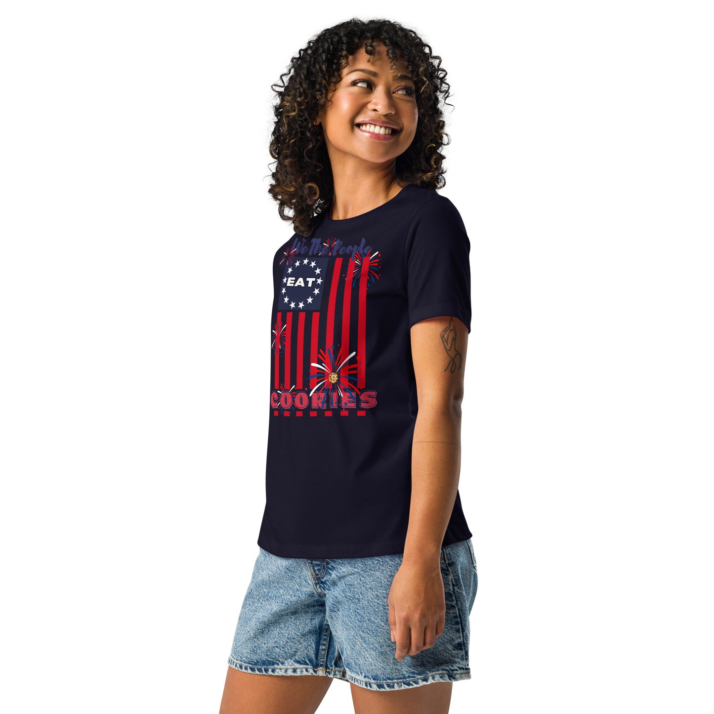 Flag Cookies for the People Relaxed T-Shirt