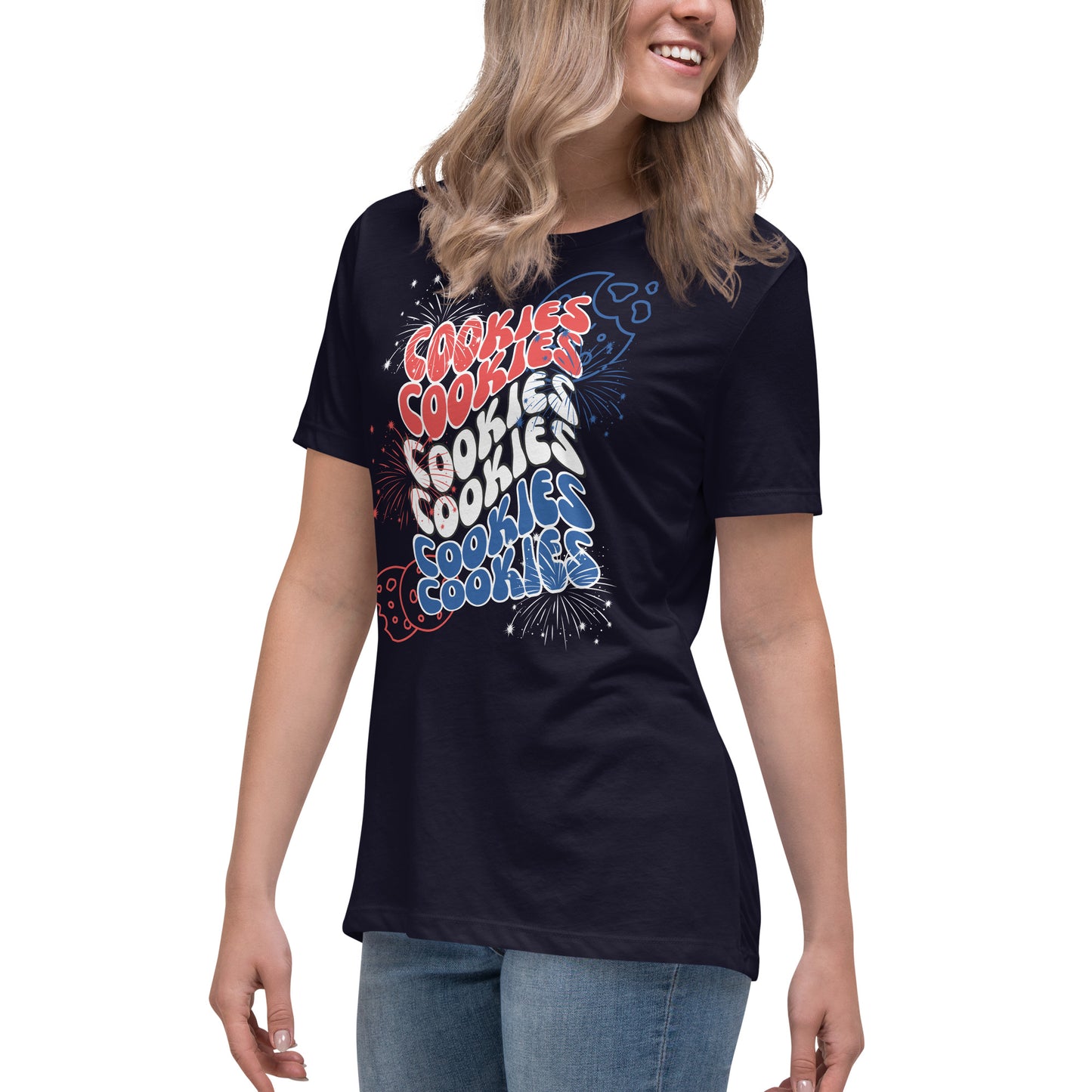 Firework Cookies Relaxed T-Shirt