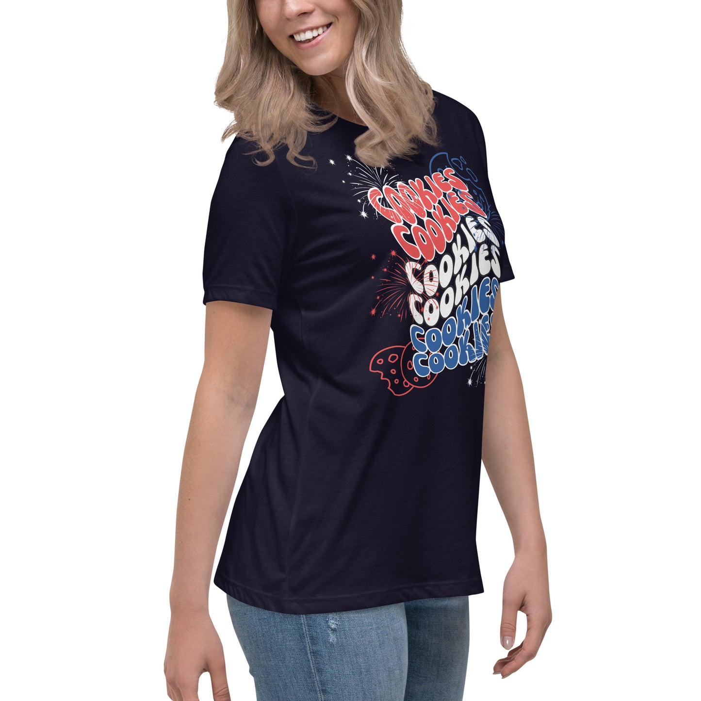 Firework Cookies Relaxed T-Shirt