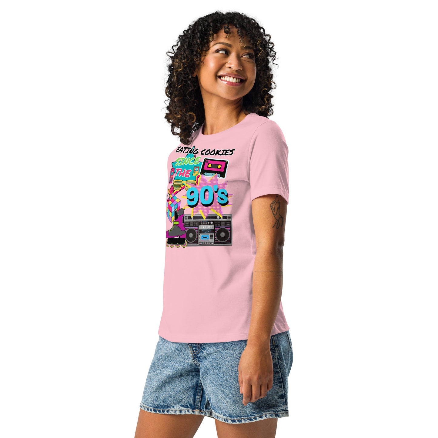 90's Cookie Eating Relaxed T-Shirt