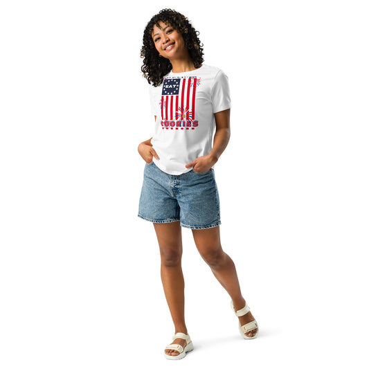 Flag Cookies for the People Relaxed T-Shirt