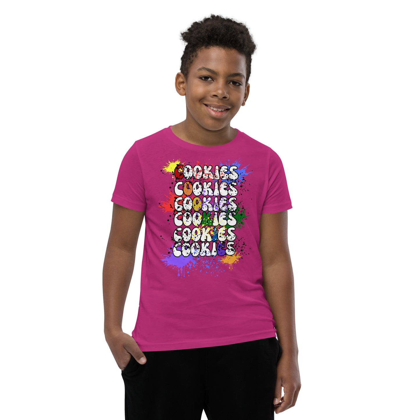 Cookies Splatter Paint T-Shirt