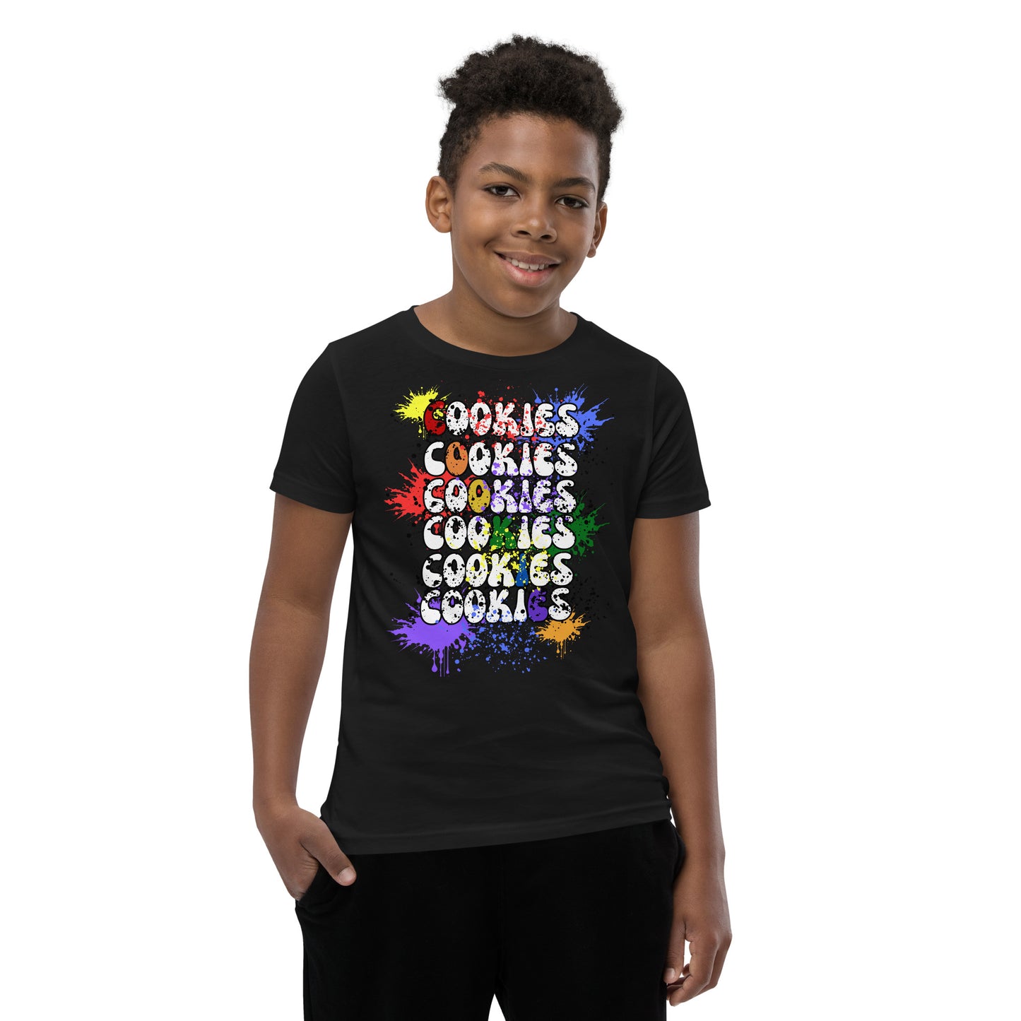 Cookies Splatter Paint T-Shirt