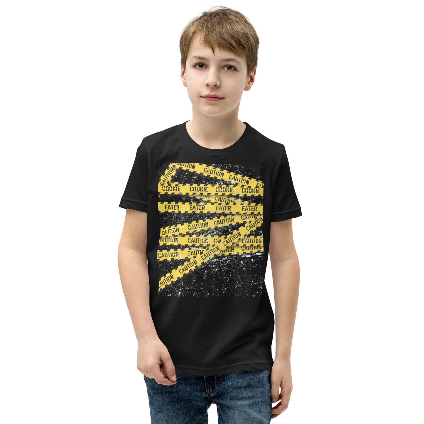 Caution Cookie Eater  T-Shirt