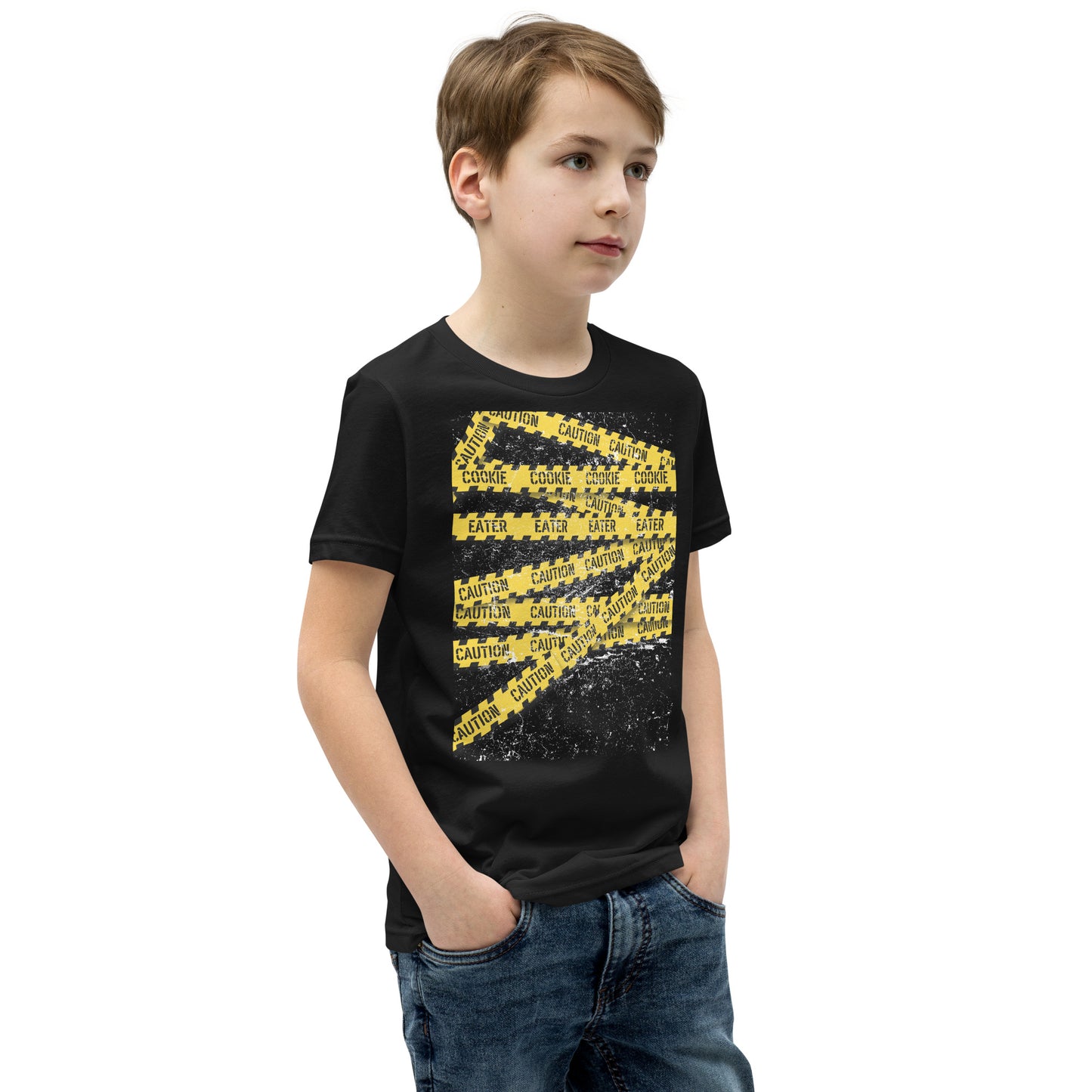 Caution Cookie Eater  T-Shirt