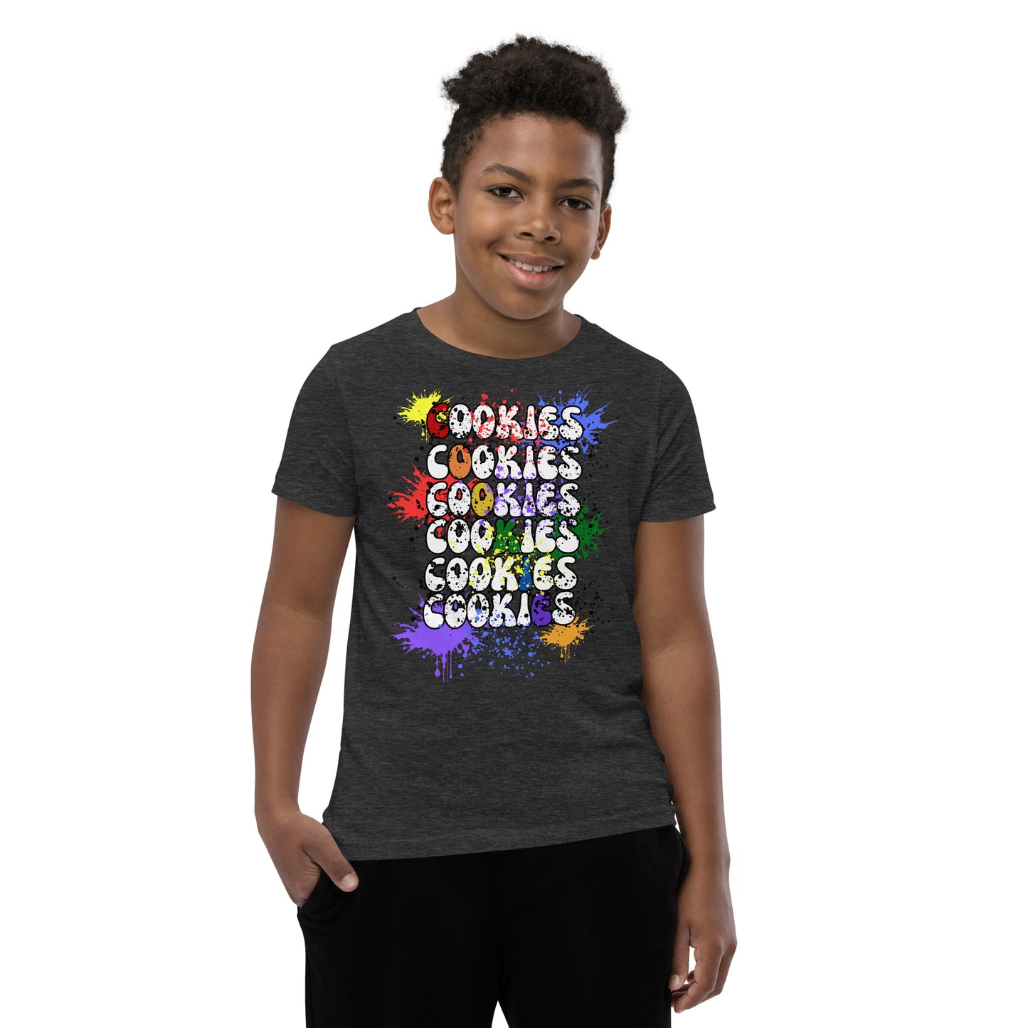 Cookies Splatter Paint T-Shirt