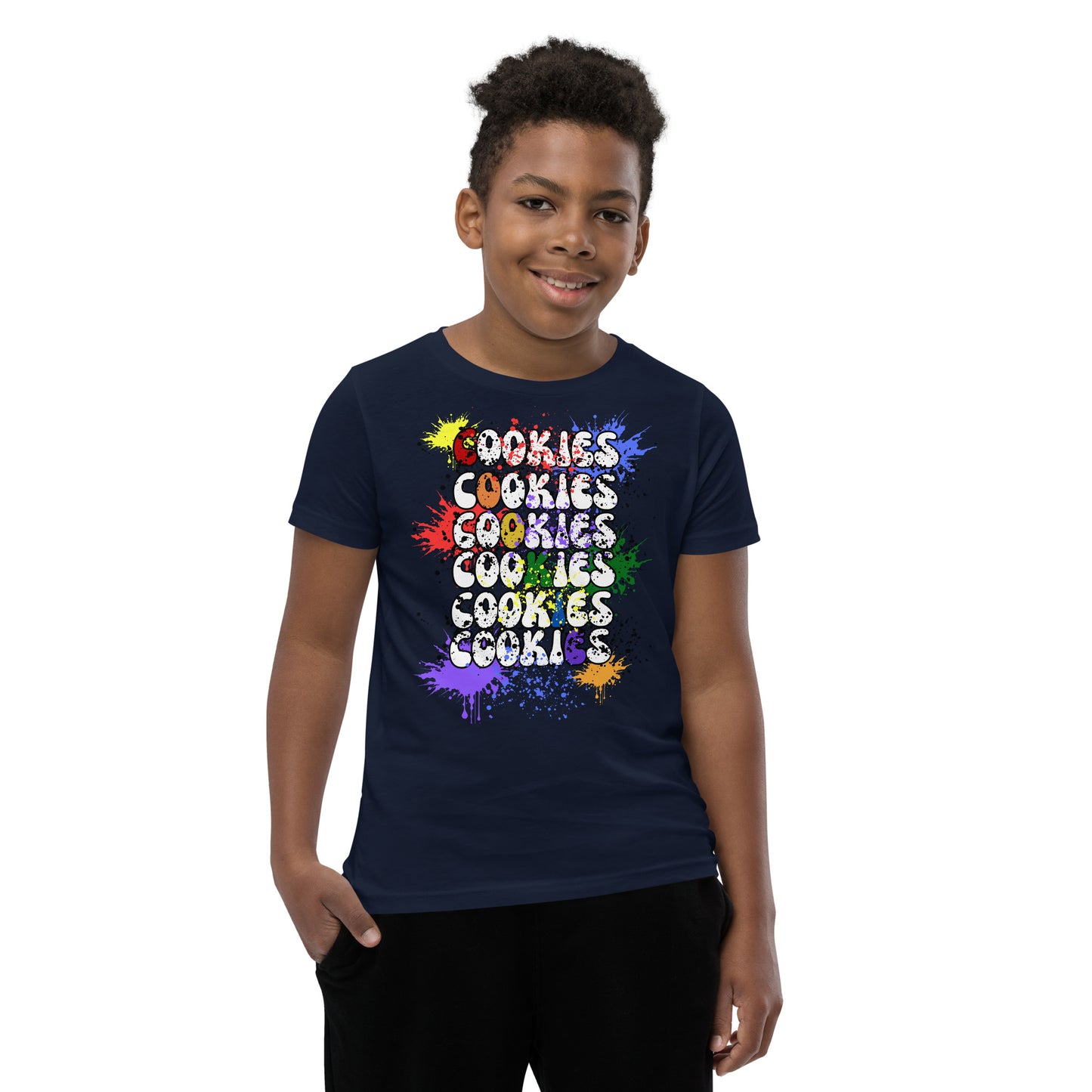 Cookies Splatter Paint T-Shirt