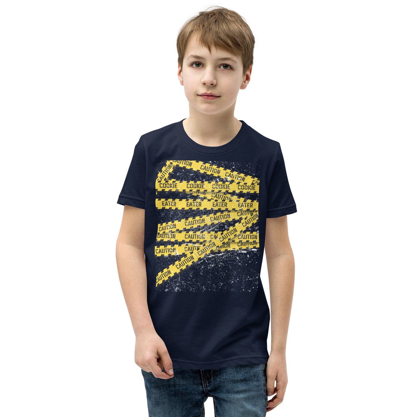 Caution Cookie Eater  T-Shirt