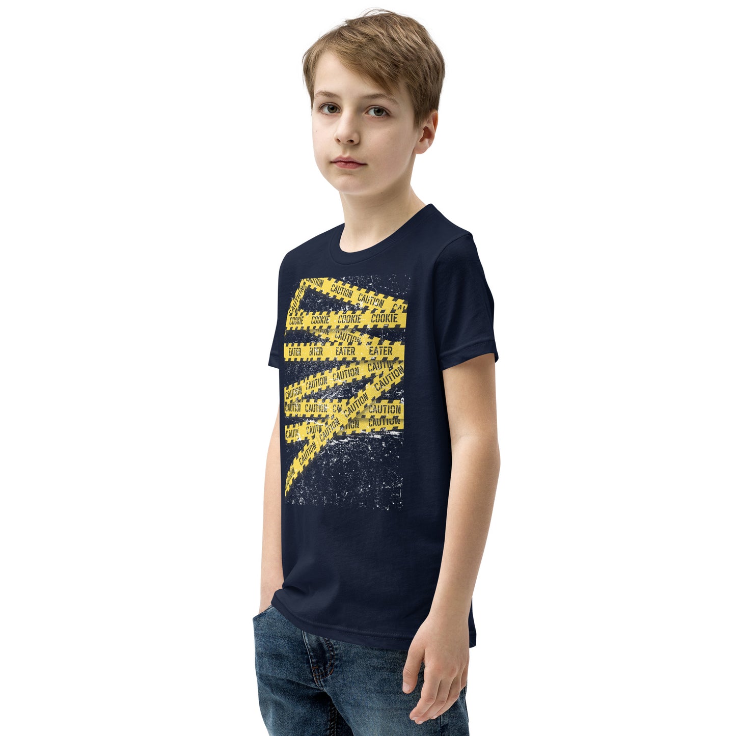 Caution Cookie Eater  T-Shirt