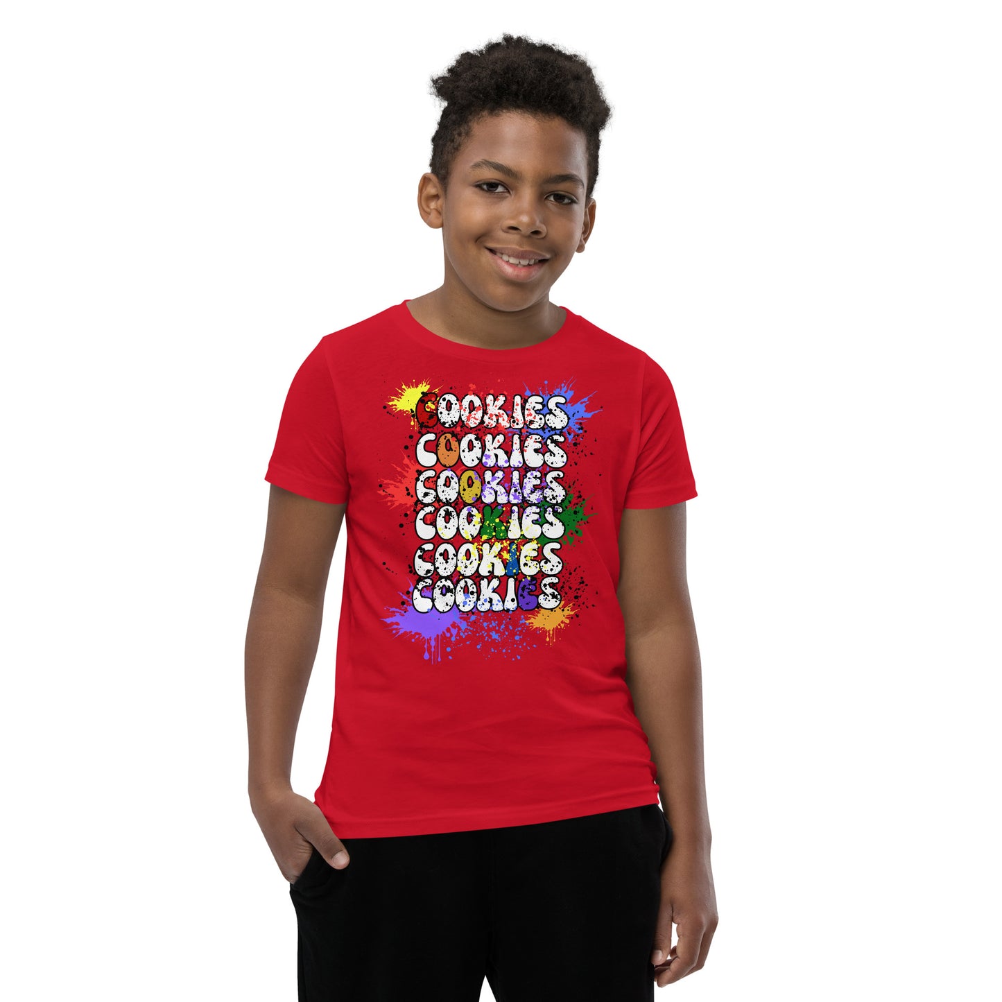 Cookies Splatter Paint T-Shirt