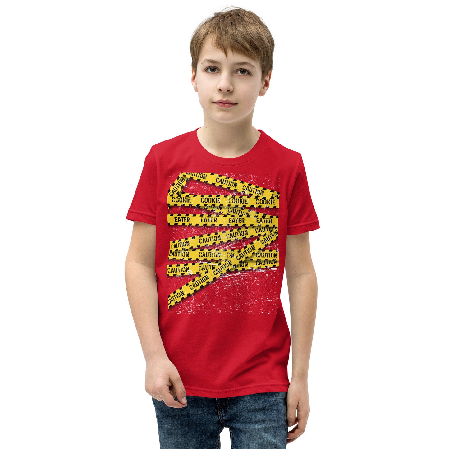Caution Cookie Eater  T-Shirt