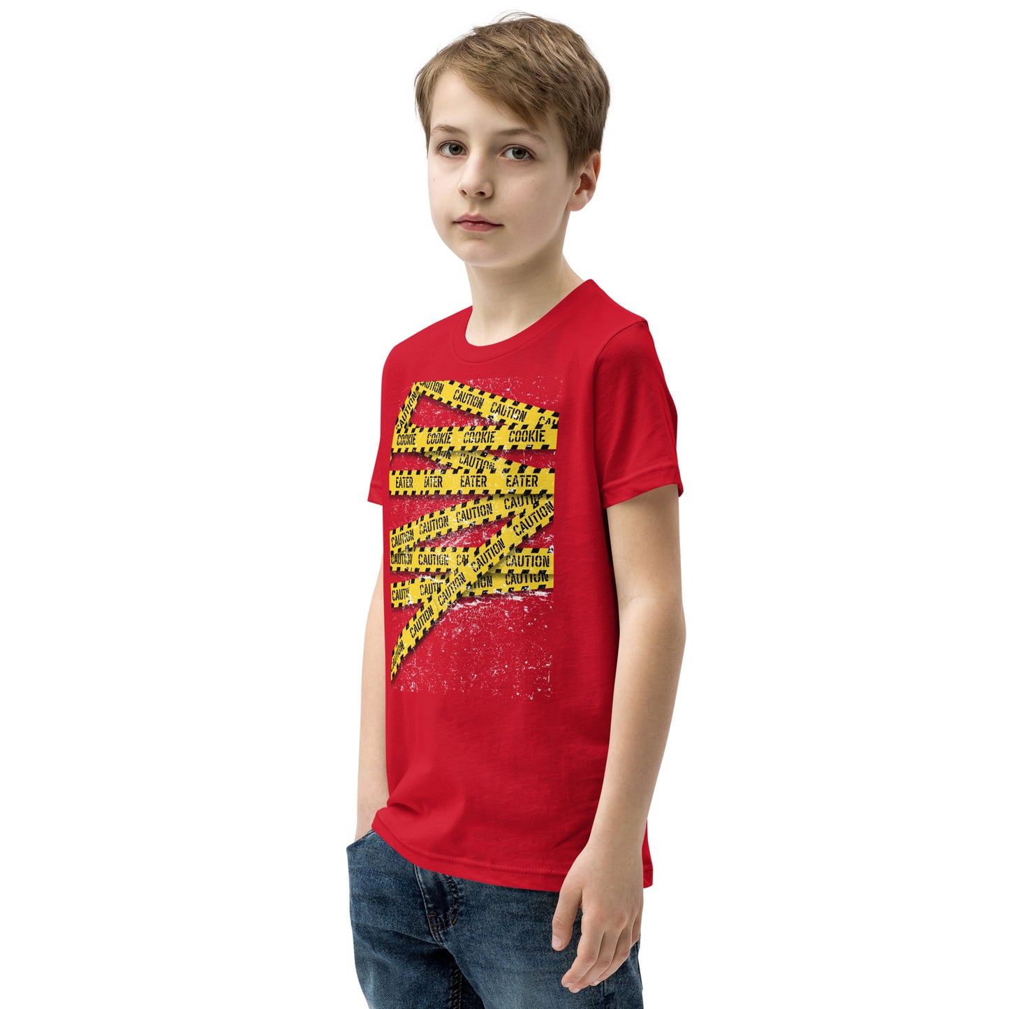 Caution Cookie Eater  T-Shirt