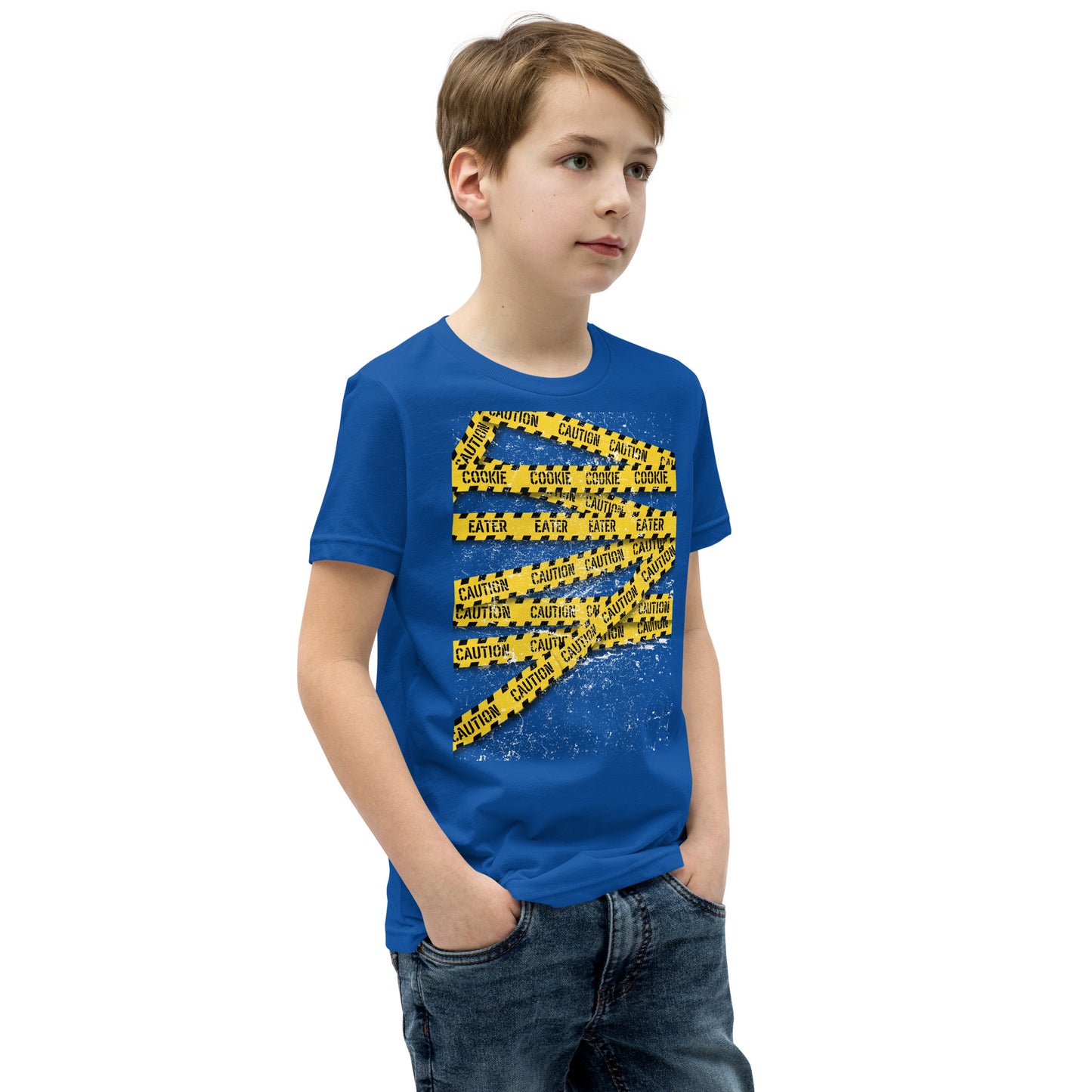 Caution Cookie Eater  T-Shirt