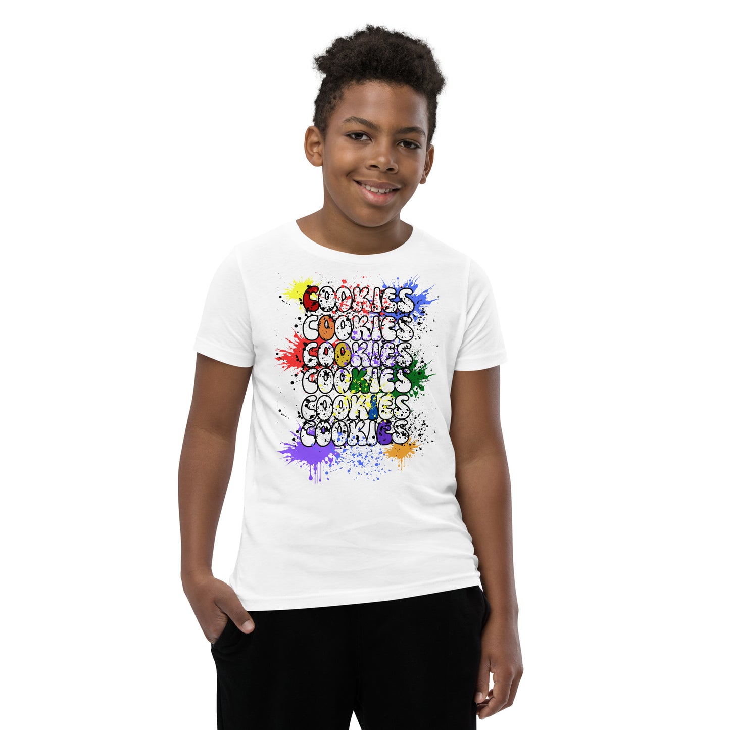 Cookies Splatter Paint T-Shirt